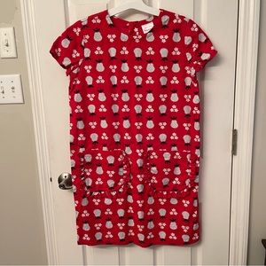 Hanna Andersson Girls 160 Red Dress Pear 14 16